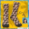 Design face on socks