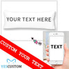 custom text pillow case