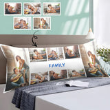 Print Photo on Body Pillow Cover Custom Text&Photo Body Pillow Case 20