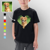 #6-12Y Custom Photo Sweet Love Tee For Toddler Kids Kid's All Over Print T-shirt