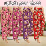 Custom Family Face Slumber Party Unisex Long Pajama Pants Best Gifts for Family