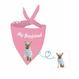 Custom Dog My Boyfriend Pet Bandana