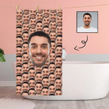 Custom Face Big Head Bath Towel 30