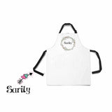 Custom Name Wreath All Over Print Adjustable Apron