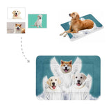 Custom Face Three Angels Pet Pad