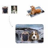 Custom Photo Vortex Center Pet Pad