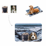 Custom Photo Waterfall Pet Pad