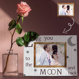 Custom Photo Moon And Back Photo Panel for Tabletop Display