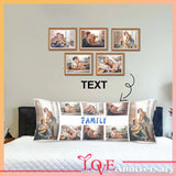 Print Photo on Body Pillow Cover Custom Text&Photo Body Pillow Case 20