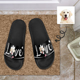 Custom Face Love Men's Slide Sandals