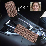 Custom Photo For Lover Car Shift Knob Cover&Hand Brake Cover