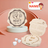 Custom Name Good Teeth Children's Wooden Tooth Box